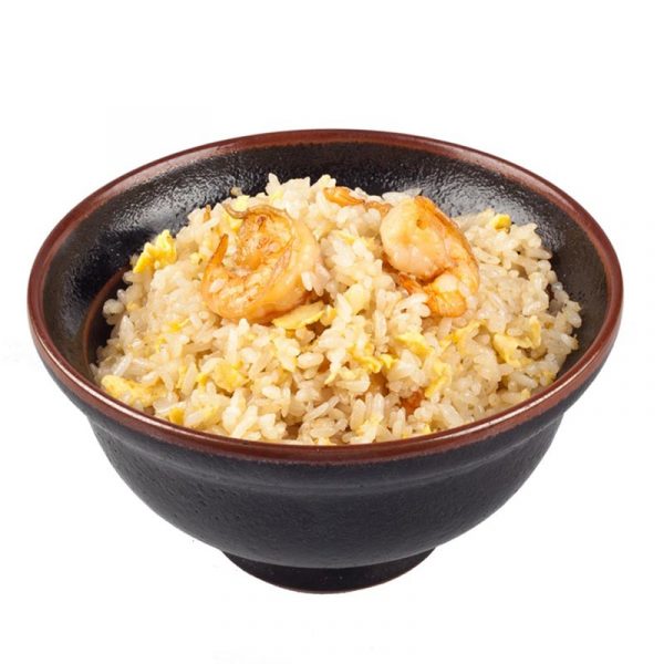 arroz frito con gambas